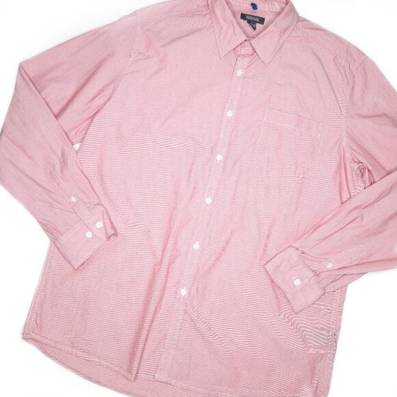 Kenneth Cole Casual Swiss Dot Button Down XL - Picture 1 of 5